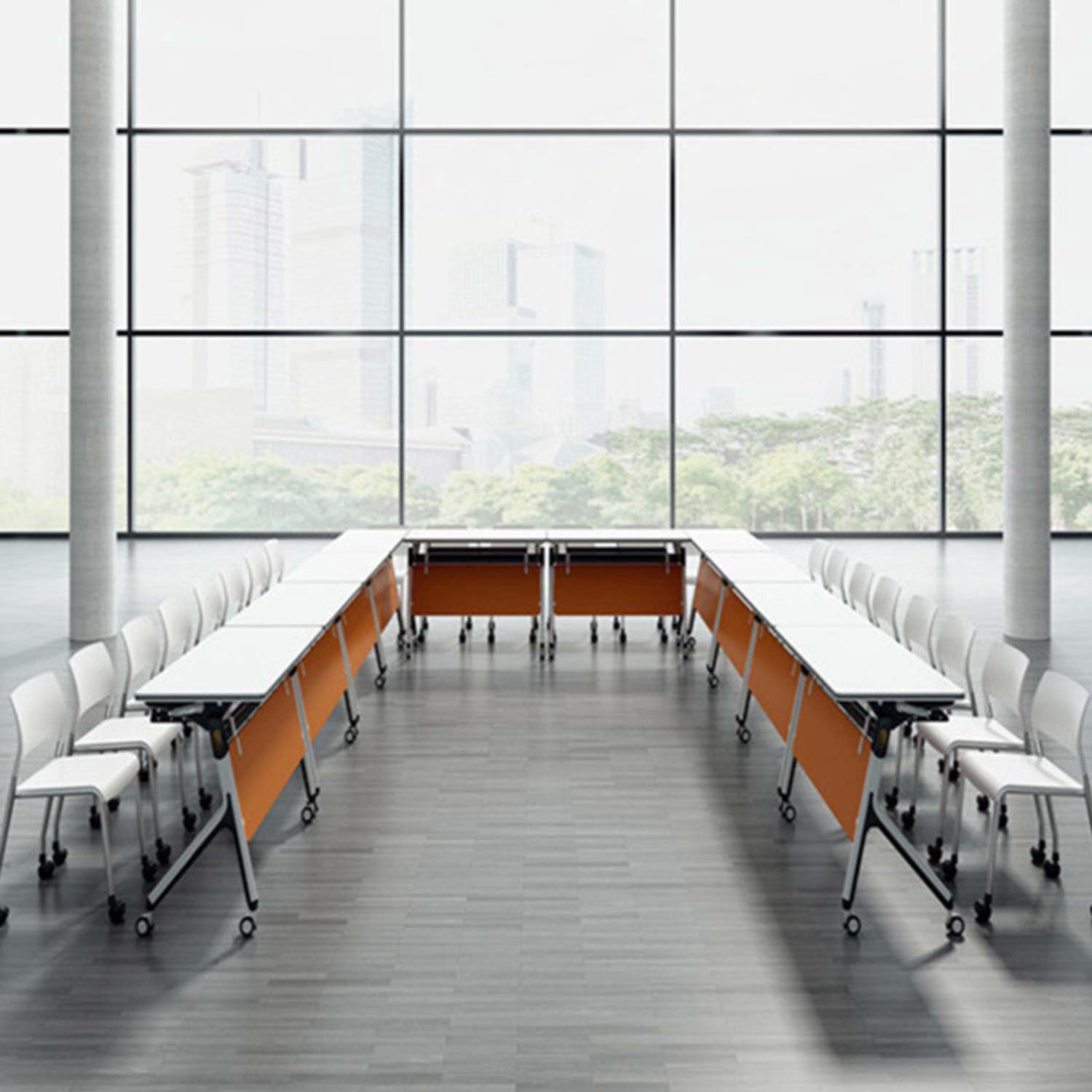 TA1 1406 2 Bàn chữ nhật đơn (ghép modul) TA1 1406