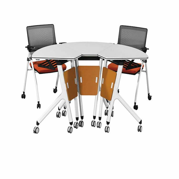 TA1 1406V 2 Bàn đơn V góc cong (ghép modul) TA1 1406V