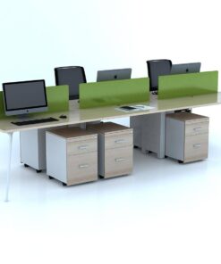 P6D 1406 5 Bàn chữ nhật cụm sáu P6D 1406