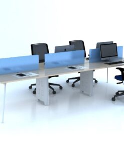 Bàn chữ nhật cụm sáu P6D 1407