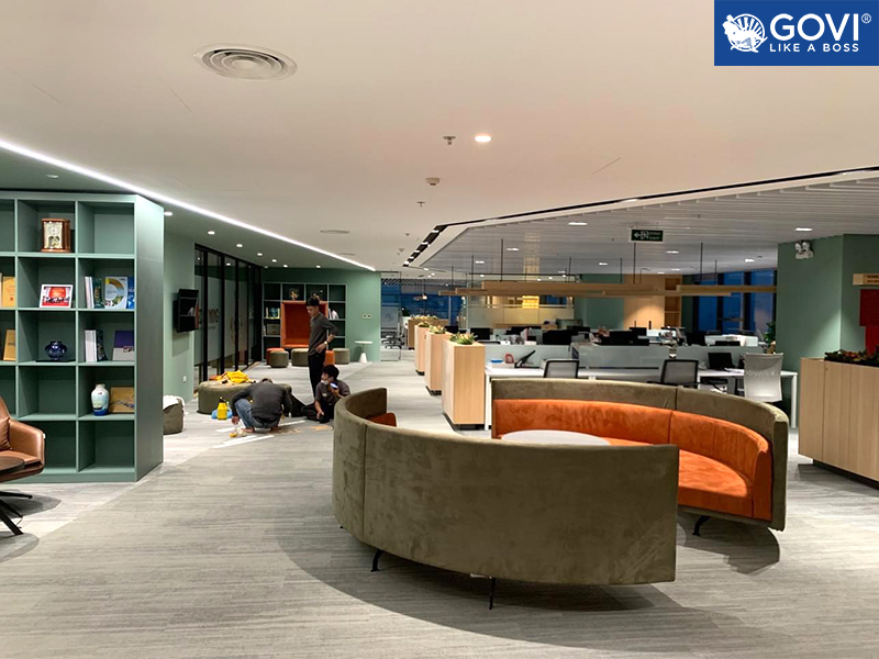 Dự án cung cấp nội thất văn phòng trọn gói Kiên Long Bank 6 BIDV ct11